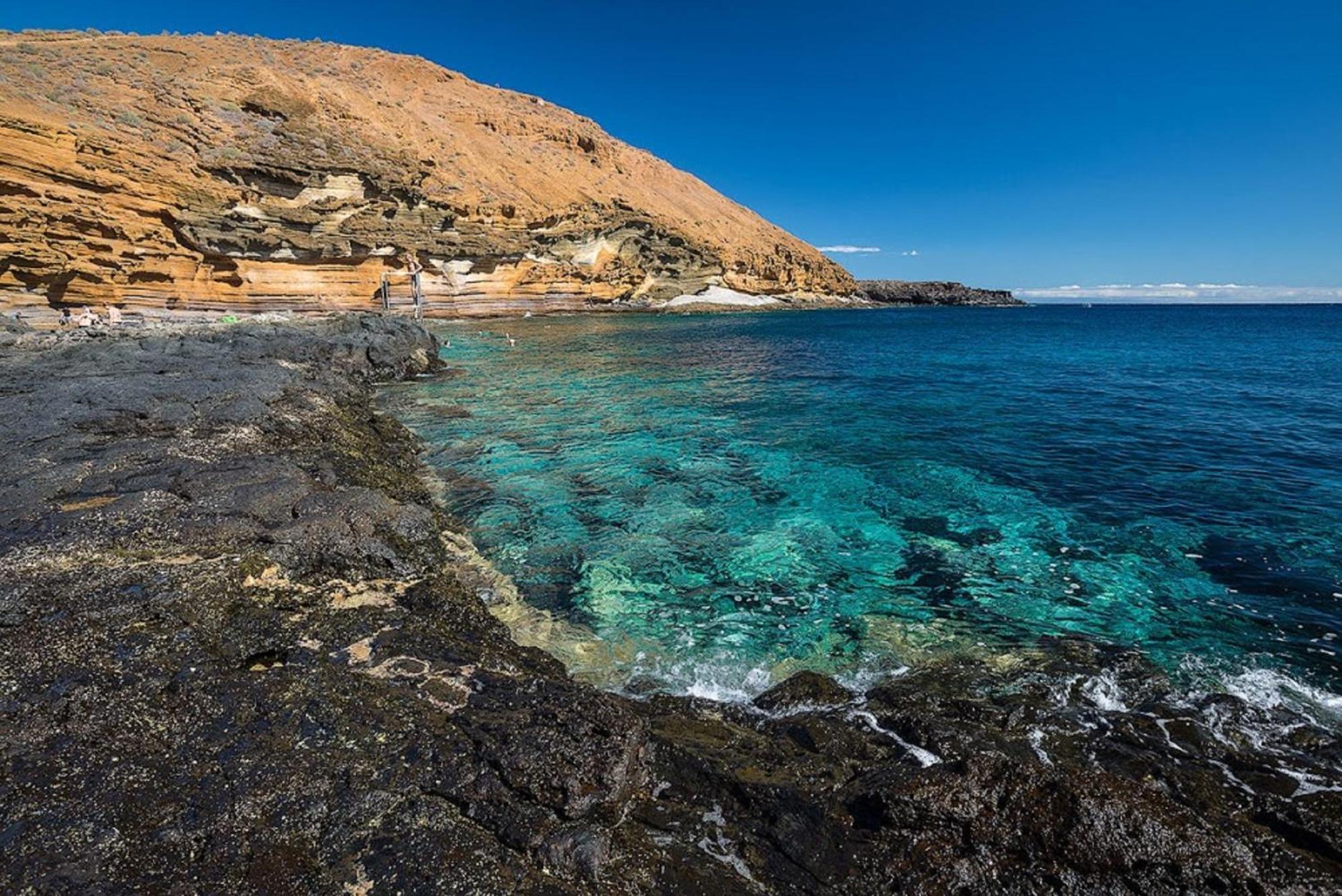 Encantador Estudio Con Terraza Privada Y Espectaculares Vistas Al Mar En Costa Del Silencio, Cerca De Los Cristianos Εξωτερικό φωτογραφία